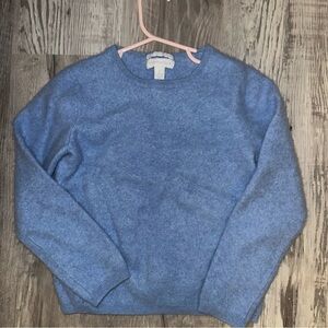 Charter Club 2-Ply 100% Cashmere Sweater Kids Small Pullover Crewneck Soft Prep